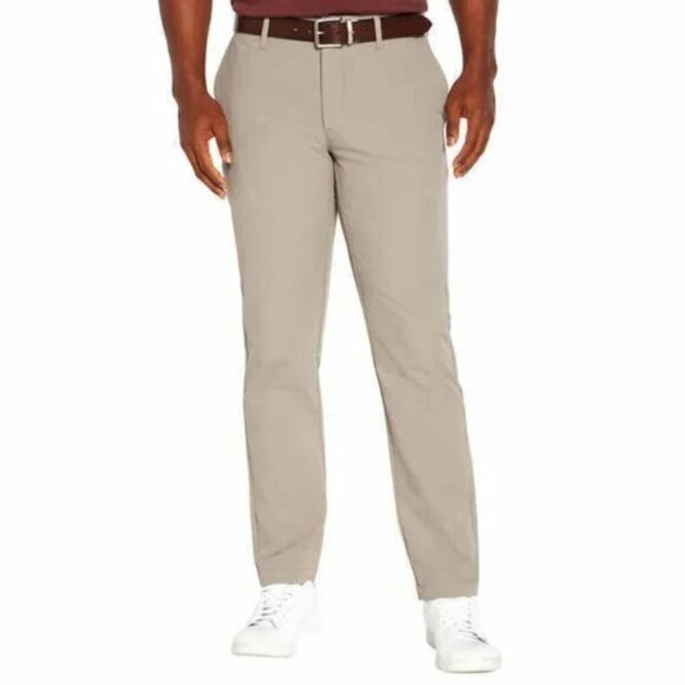 Banana Republic 40x29 Men's Flat Front Beige Chino Casual Pant NWT
